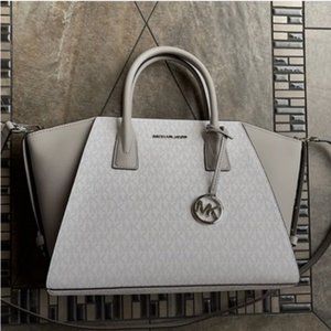 Michael Kors Avril Large Top Zip Satchel